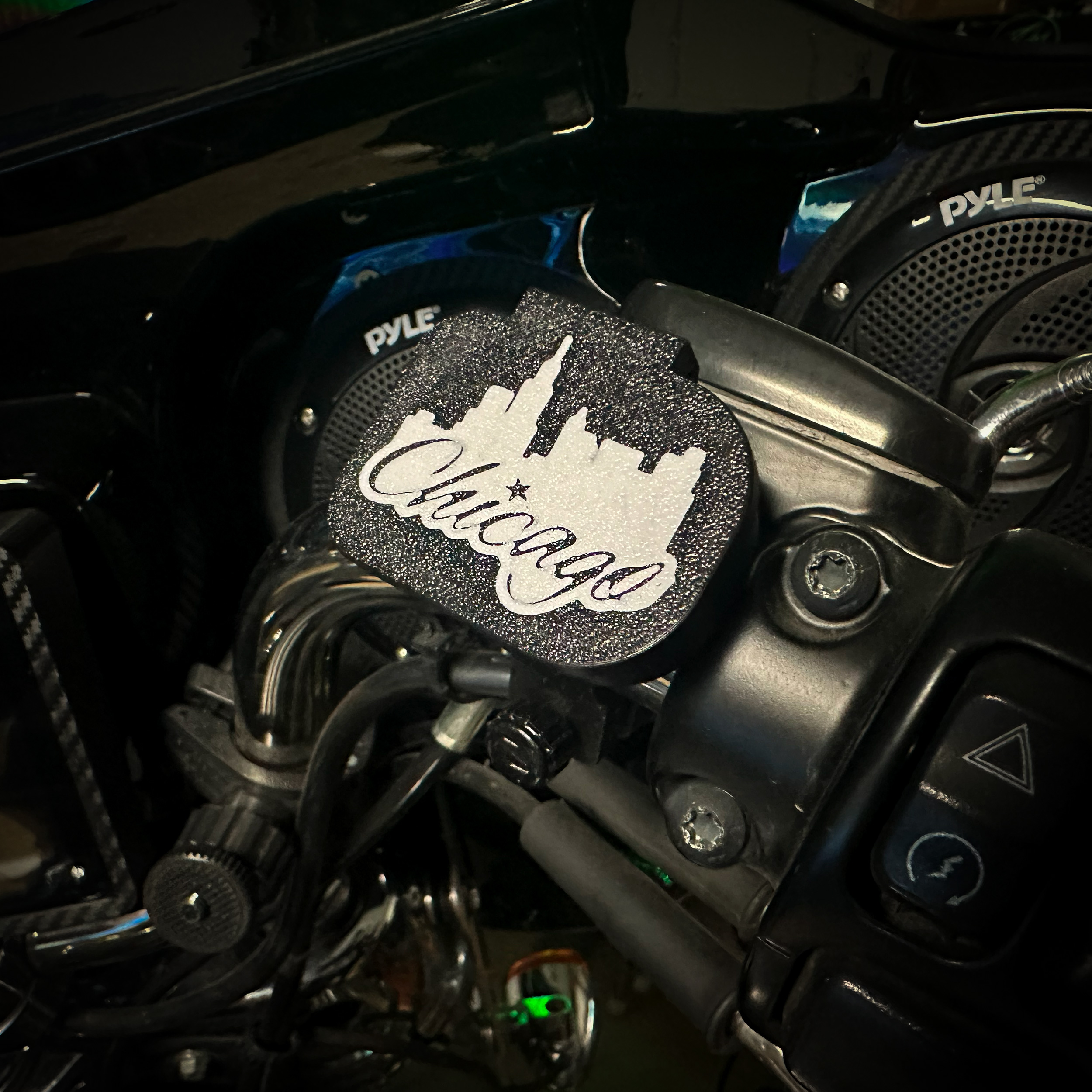 Motorcycle Bicycle GENIE,LINEAR Garage Door Opener Remote for 2 garage doors.