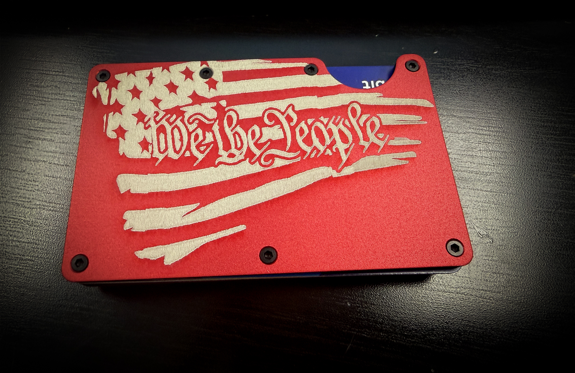We The People Flag Wallet