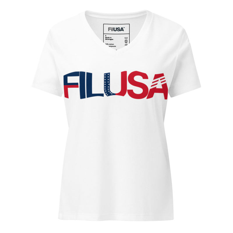 FILUSA Women’s V-Neck T-Shirt