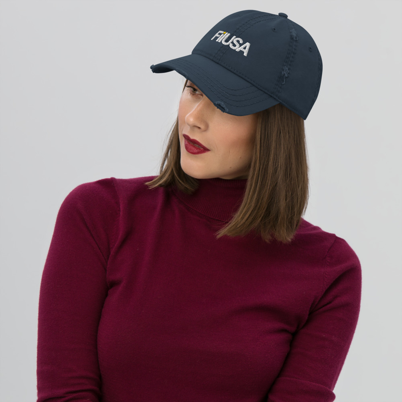FILUSA Distressed Dad Hat 