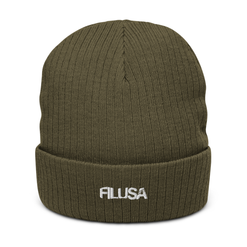 FILUSA Ribbed knit beanie