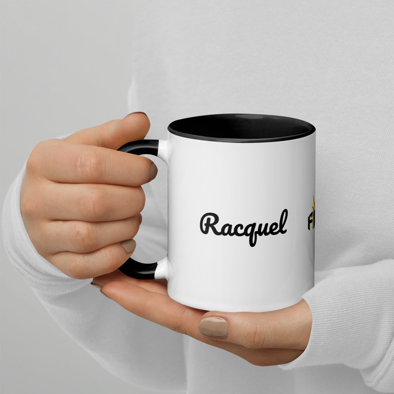 Sip by Name Racquel - Mug with Color Inside