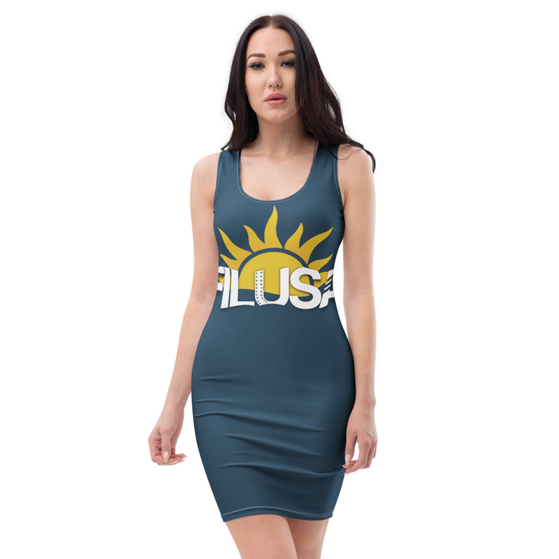 FILUSA All-Over Print Bodycon Dress