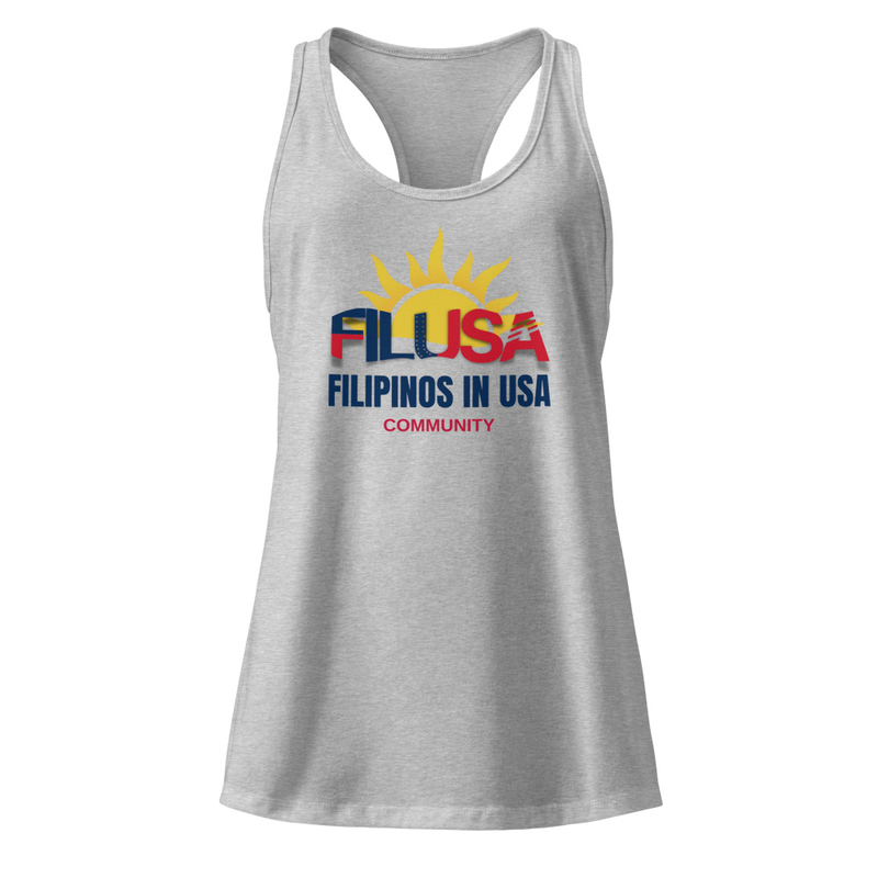 Women’s fitted racerback tank top
