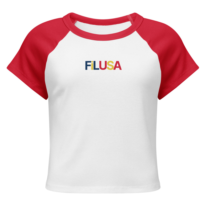 Women’s micro rib raglan baby tee