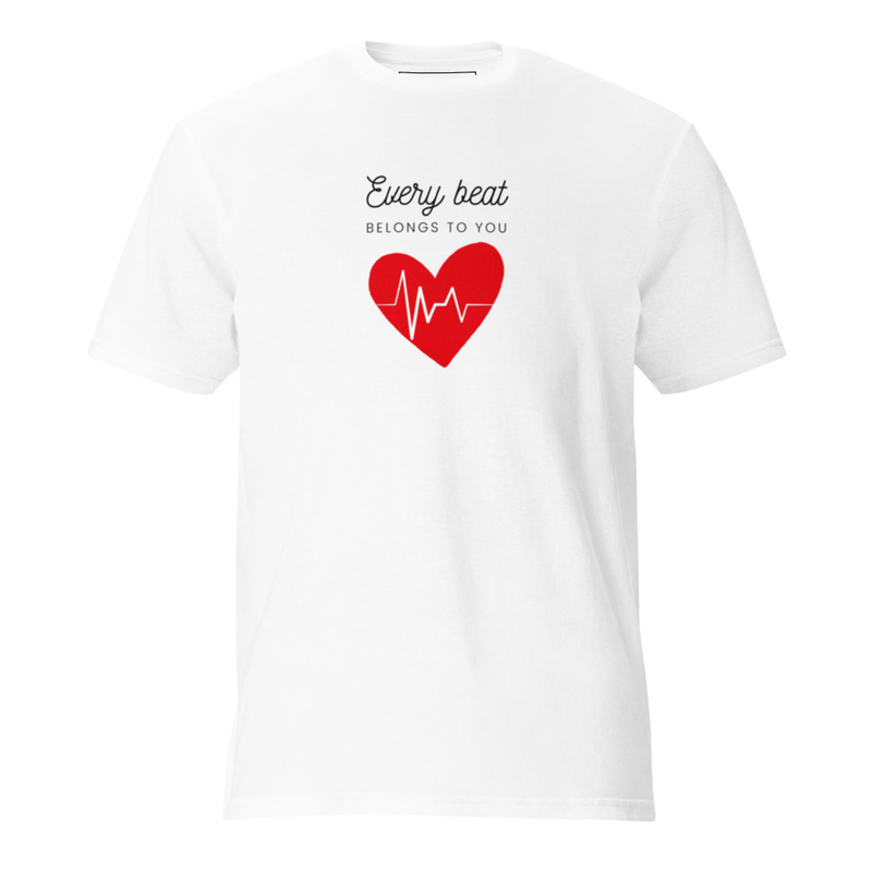 FilUSA Unisex Heartbeat Connection Tee