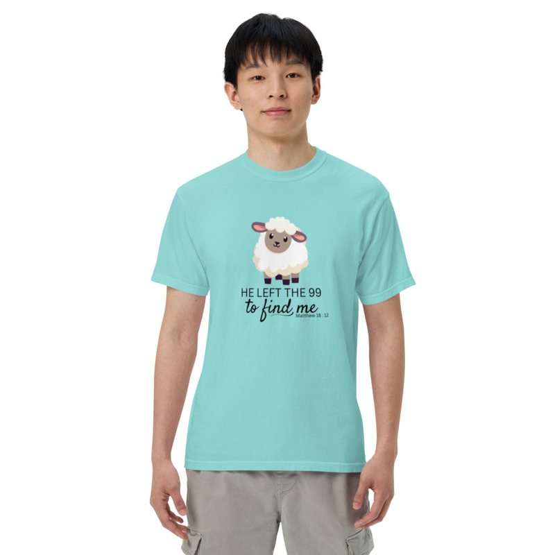 Unisex garment-dyed heavyweight t-shirt