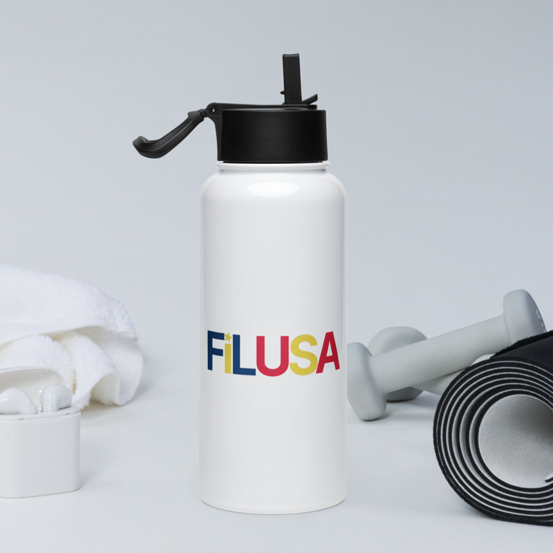 FILUSA 32 oz Stainless Steel Water Bottle – Hydrate Boldly