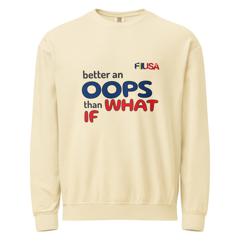 FilUSA Garment-Dyed Crewneck Sweatshirt