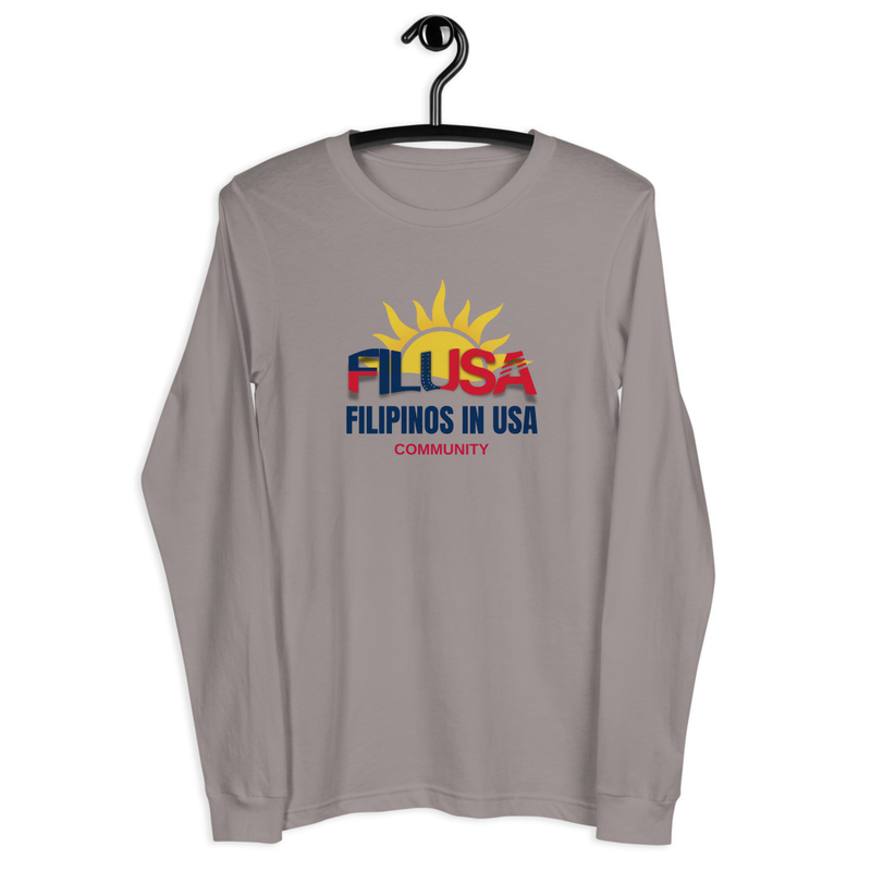 Filipinos in USA Community Long Sleeve Shirt