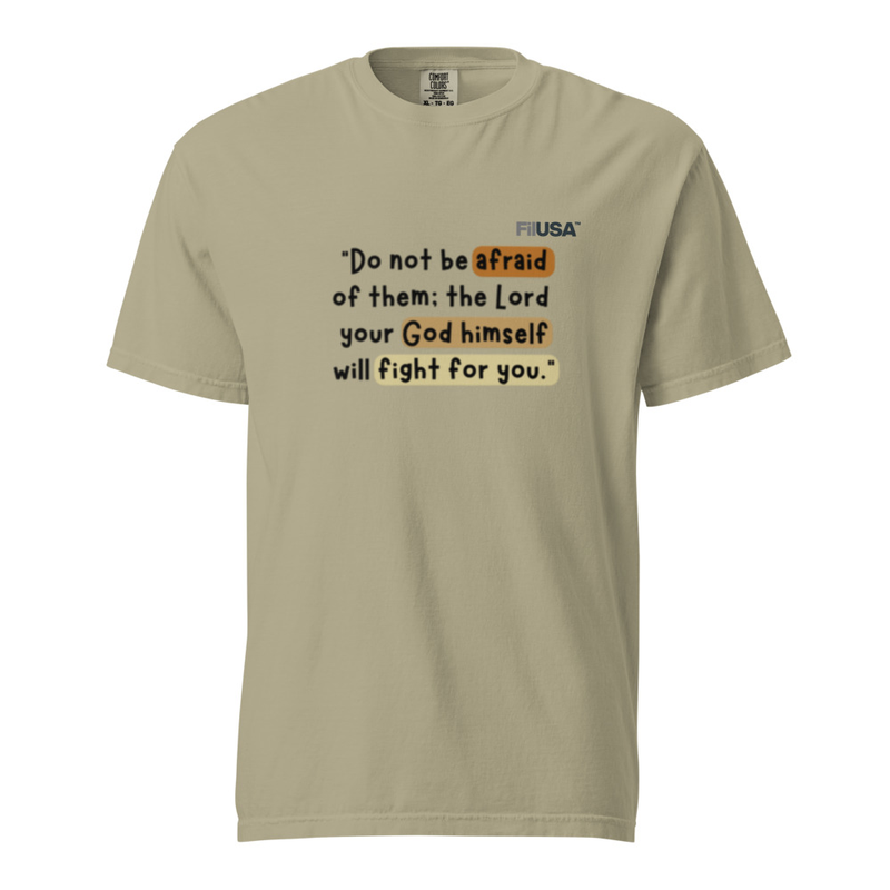 Unisex garment-dyed heavyweight t-shirt