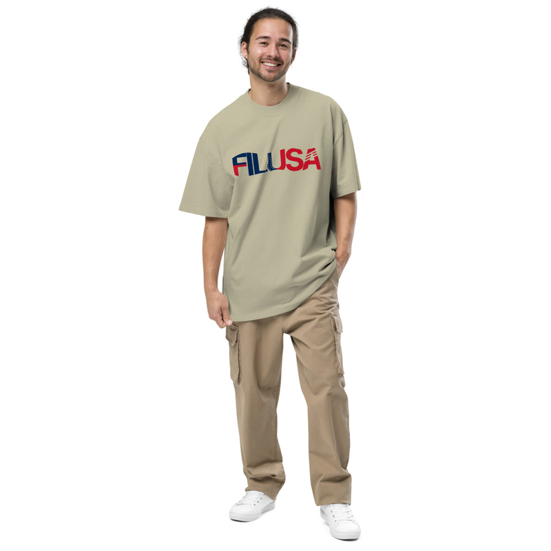 FILUSA VintageFade Oversized Tee
