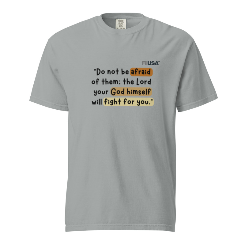 Unisex garment-dyed heavyweight t-shirt