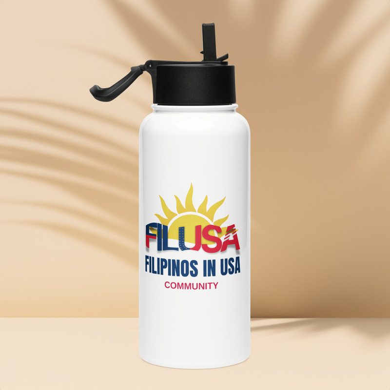 Filipino USA Stainless Steel Water Bottle