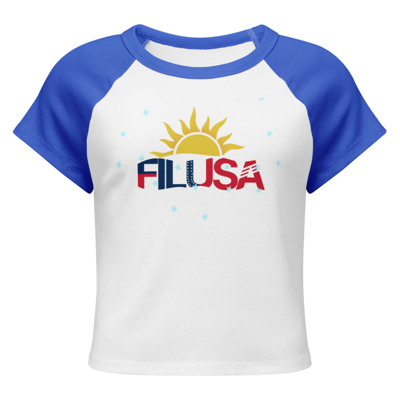  FILUSA Micro Rib Raglan Baby Tee 