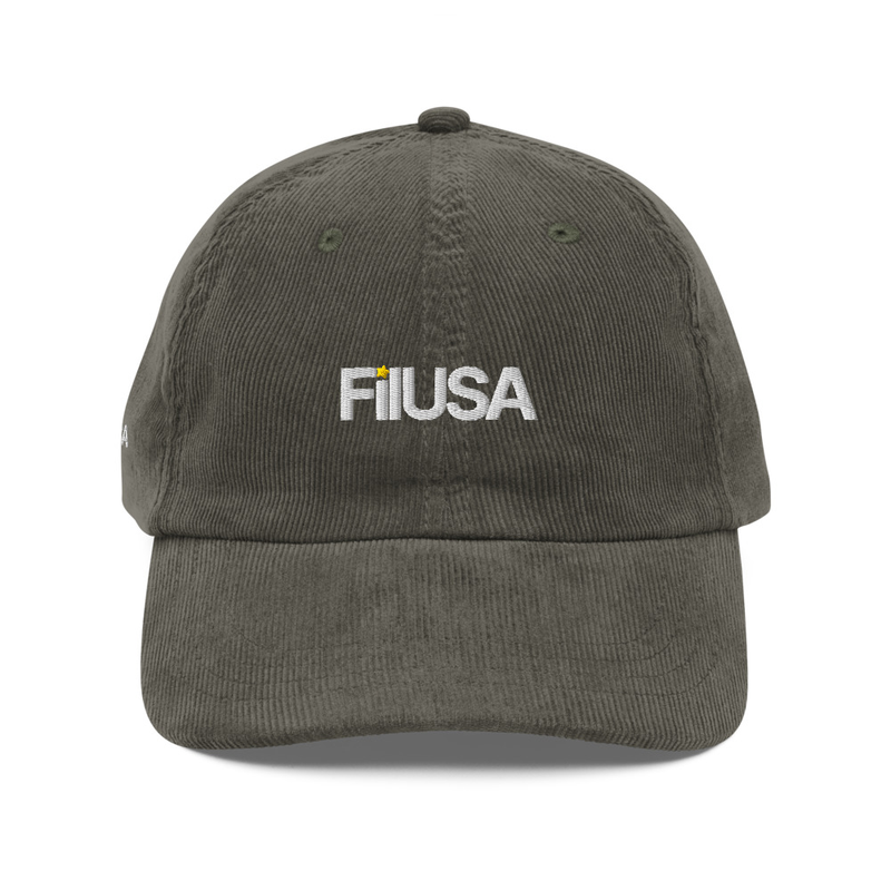 FilUSA Classic Corduroy Cap