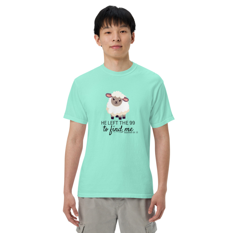 Unisex garment-dyed heavyweight t-shirt