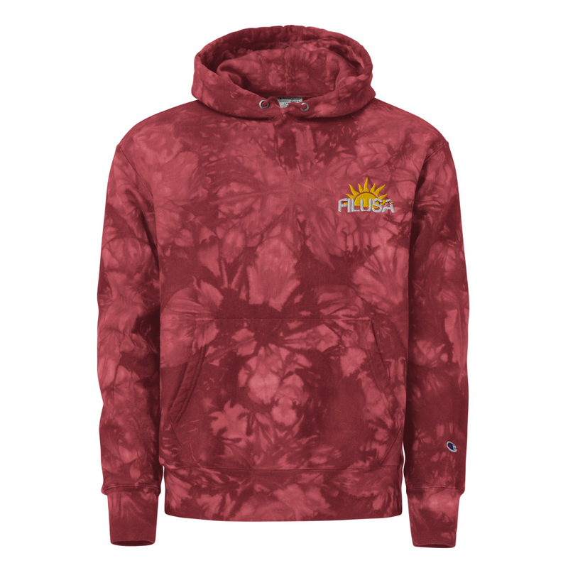 Unisex Champion tie-dye hoodie