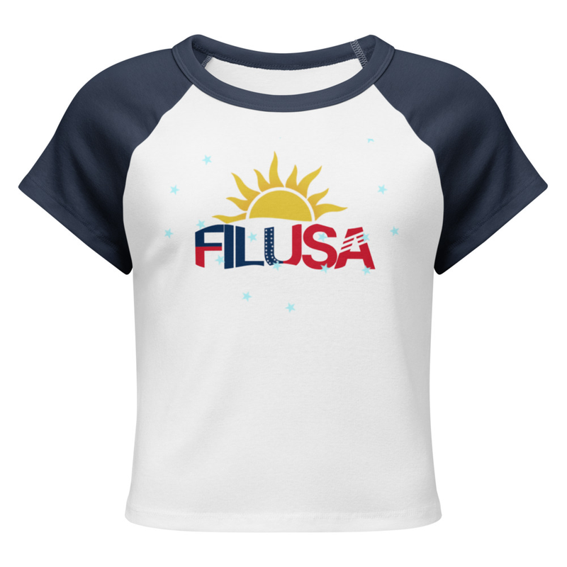  FILUSA Micro Rib Raglan Baby Tee 