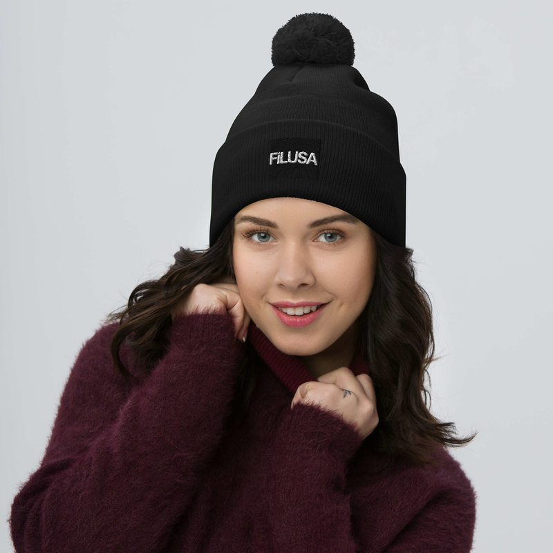 FILUSA Pom-Pom Beanie