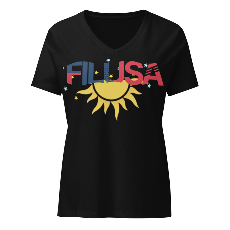 FILUSA Women’s V-Neck T-Shirt