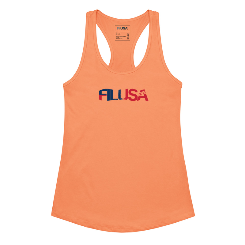 FILUSA Colorful Racerback Tank – Bold Energy, Everyday Comfort