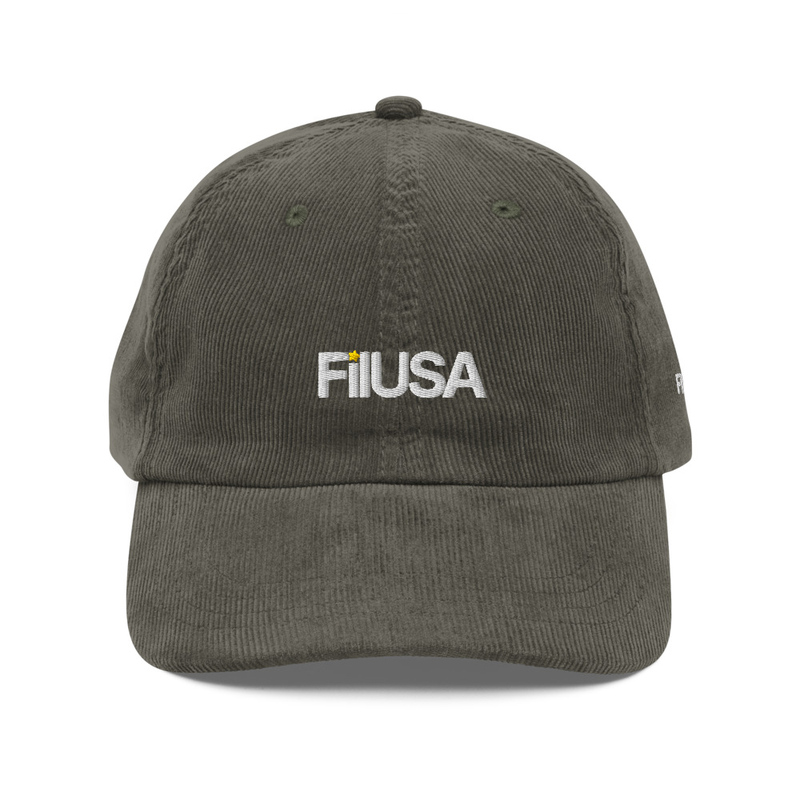 FilUSA Heritage Corduroy Cap