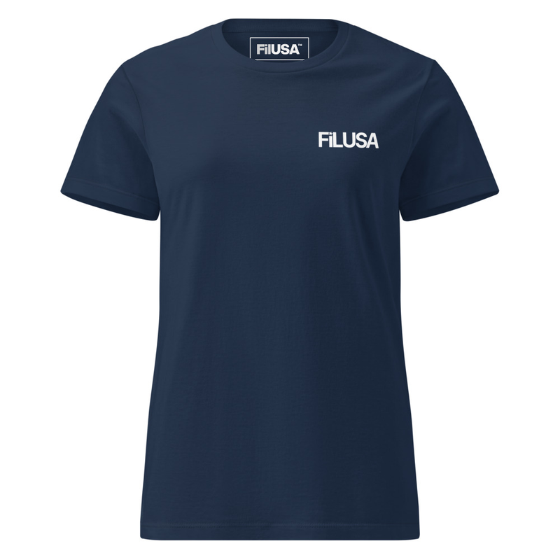FILUSA Minimalist Logo Tee – Clean Design, Everyday Essential