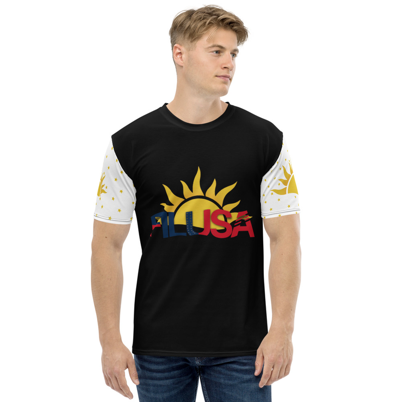 FILUSA All-Over Print Crew Neck T-Shirt