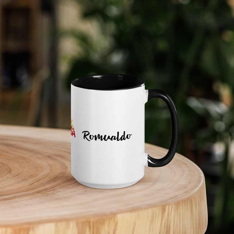 Sip by Name Romualdo - Mug with Color Inside