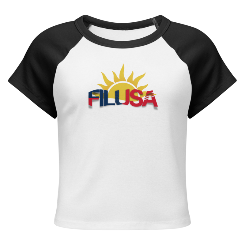 Women’s micro rib raglan baby tee - FILUSA