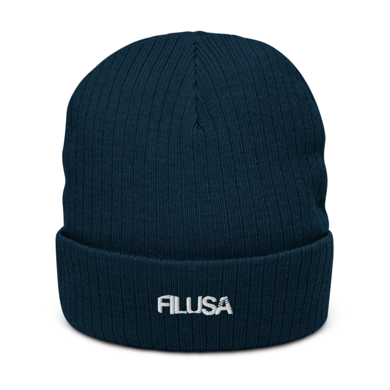 FILUSA Ribbed knit beanie
