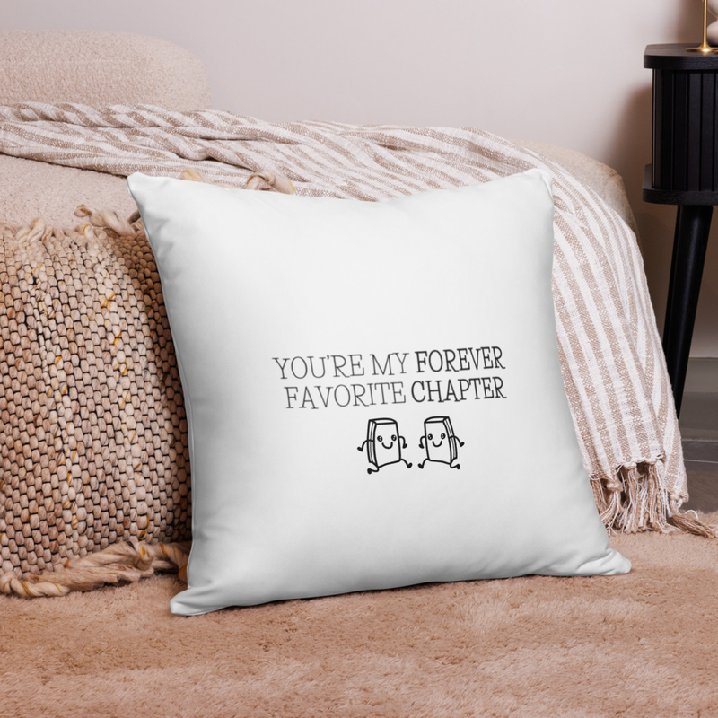 Forever Favorite Chapter Pillow Case