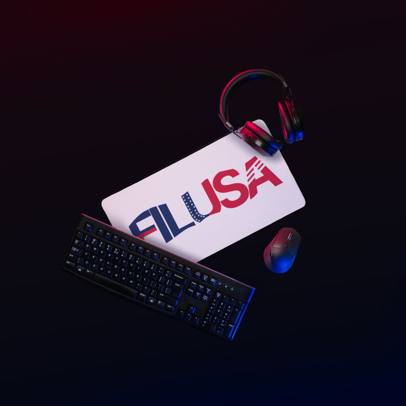 FILUSA Custom Desk Mat – Bold Ideas, Bold Workspace