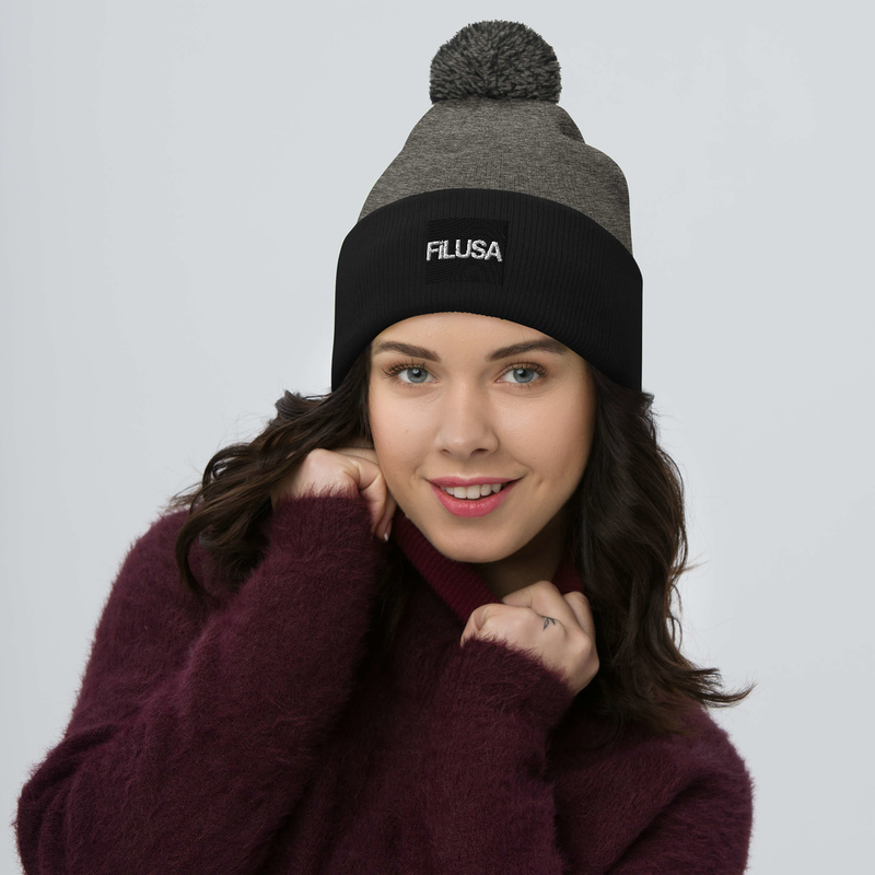 FILUSA Pom-Pom Beanie
