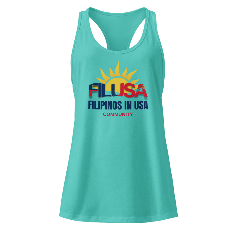Women’s fitted racerback tank top