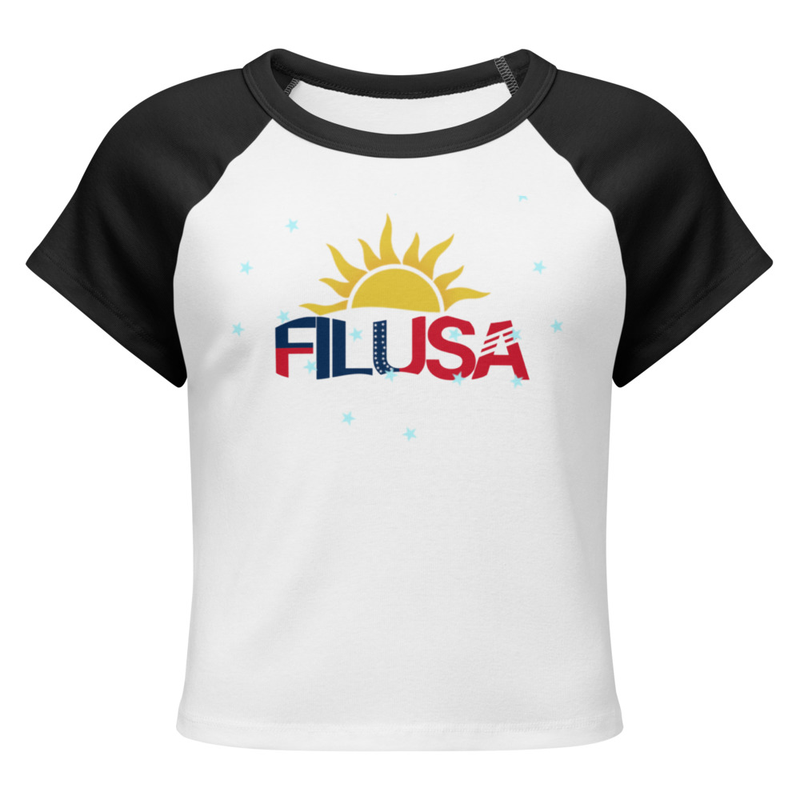  FILUSA Micro Rib Raglan Baby Tee 