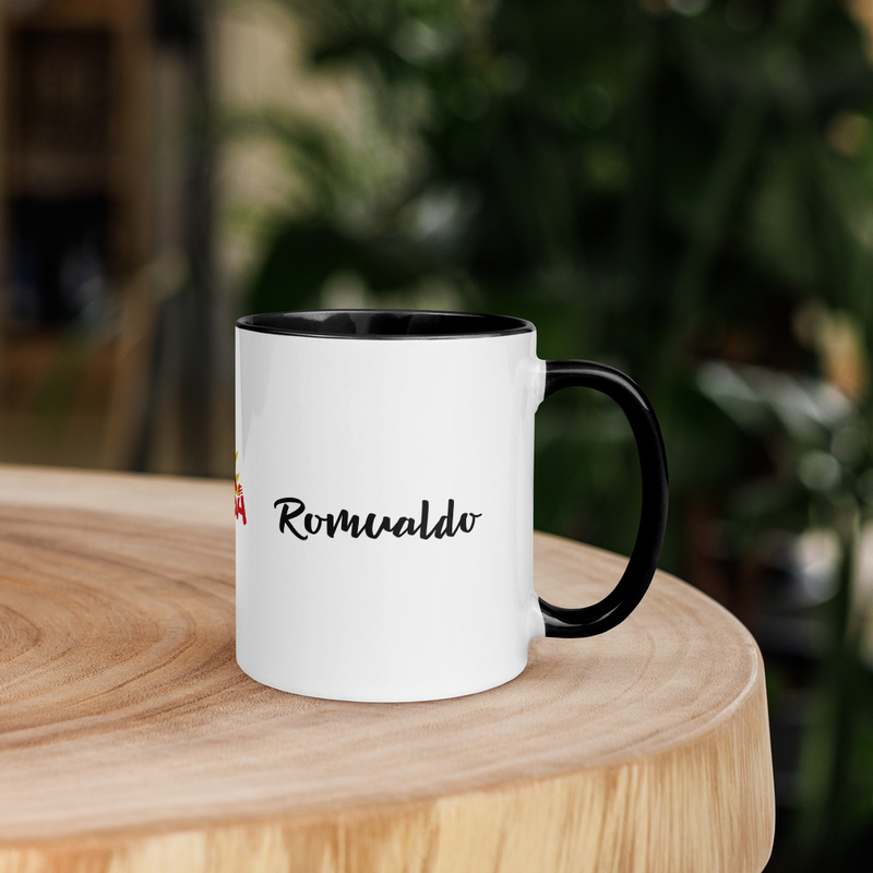Sip by Name Romualdo - Mug with Color Inside