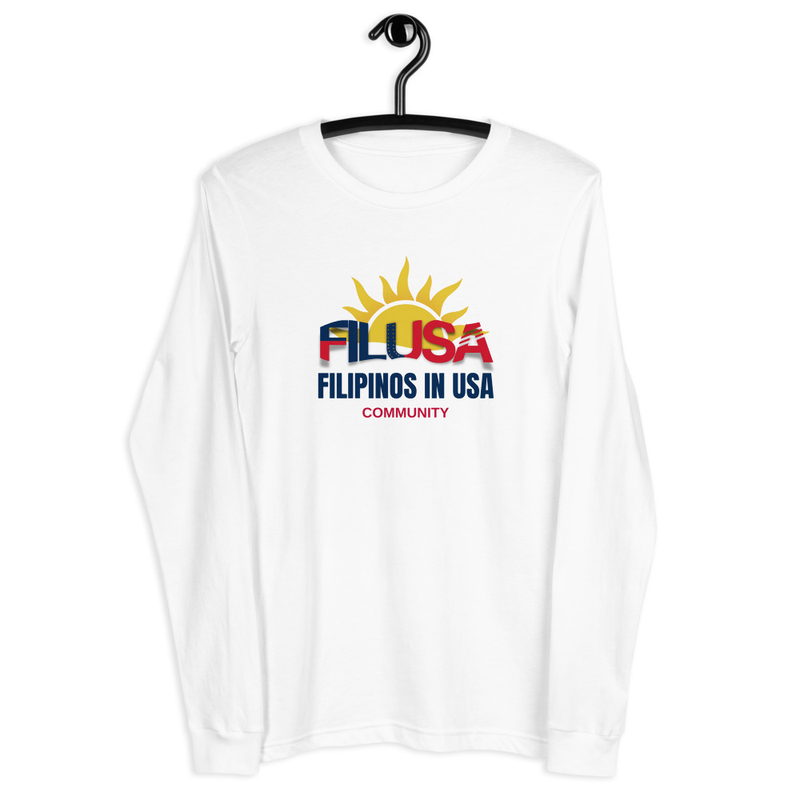 Filipinos in USA Community Long Sleeve Shirt