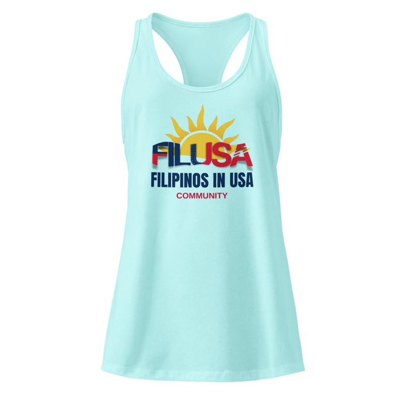Women’s fitted racerback tank top