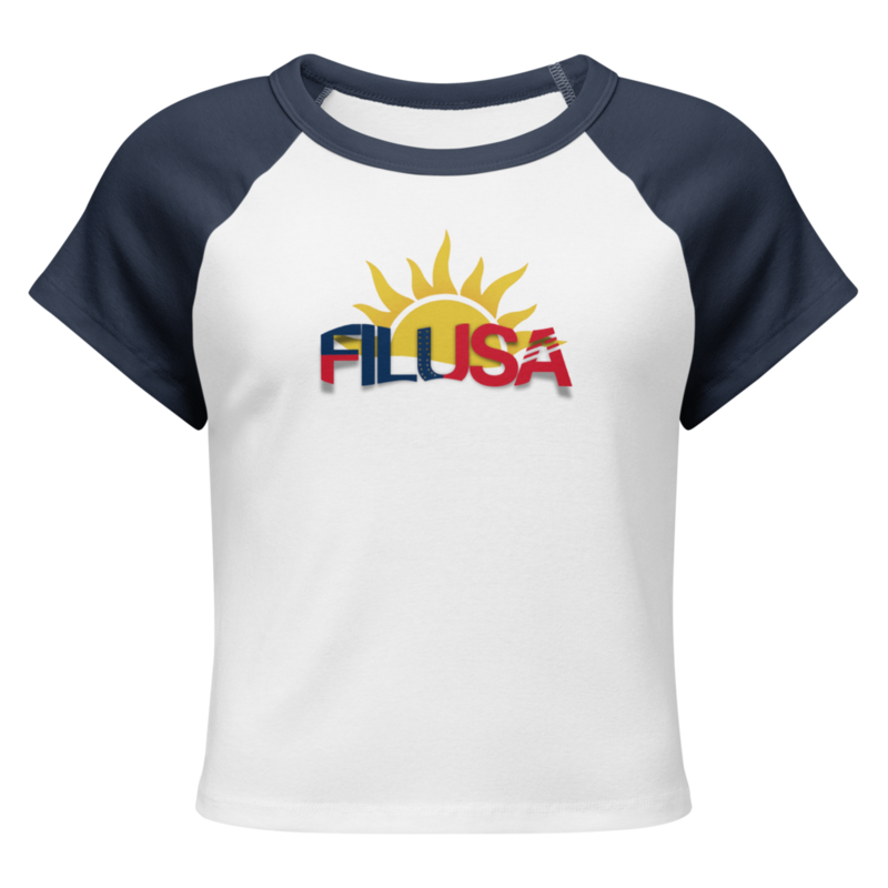 Women’s micro rib raglan baby tee - FILUSA