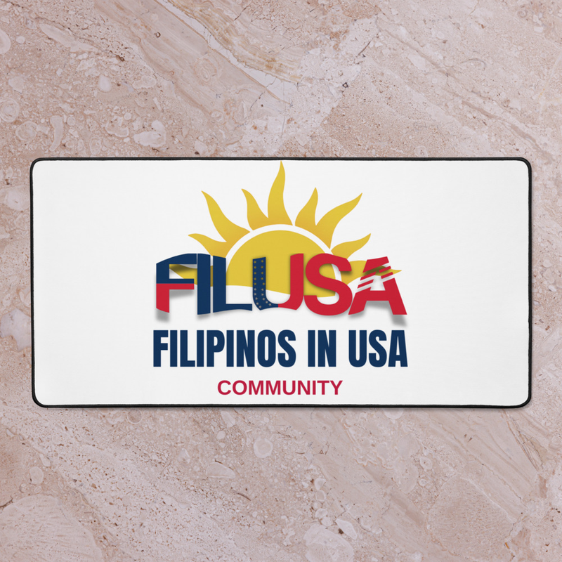 FILUSA Filipinos in USA Community Mouse Pad