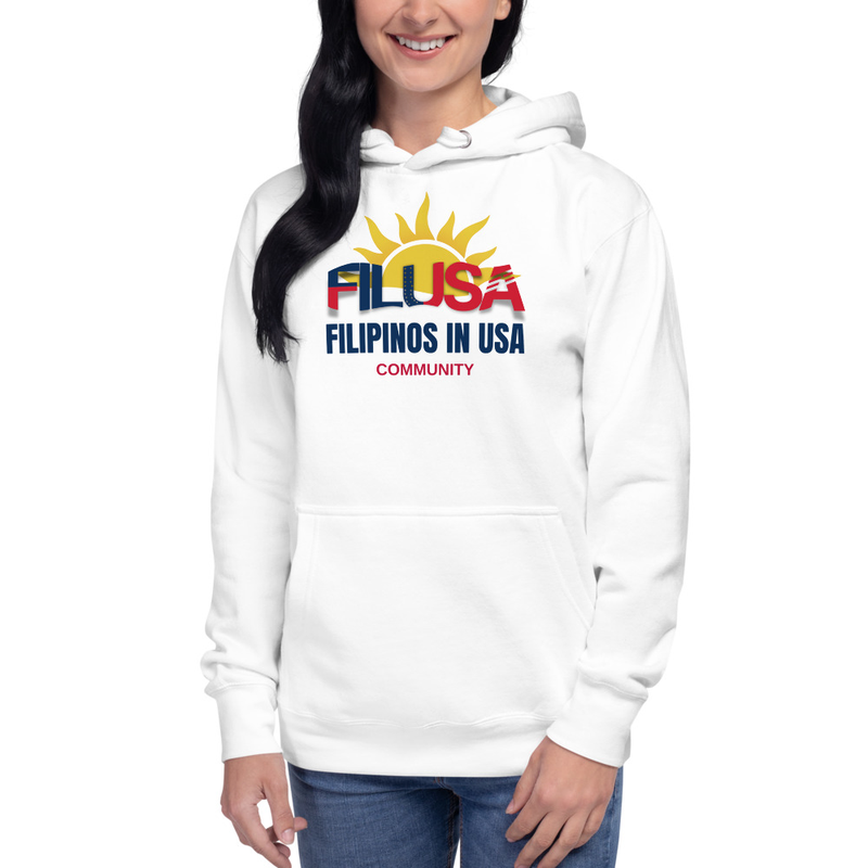 FILUSA Filipinos in USA Hoodie