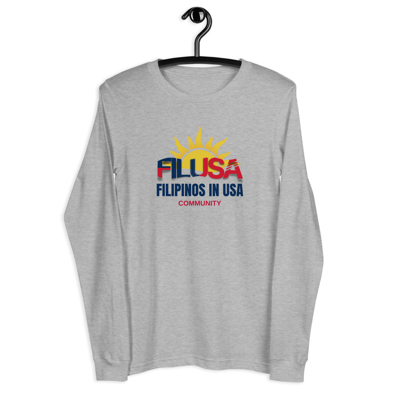 Filipinos in USA Community Long Sleeve Shirt
