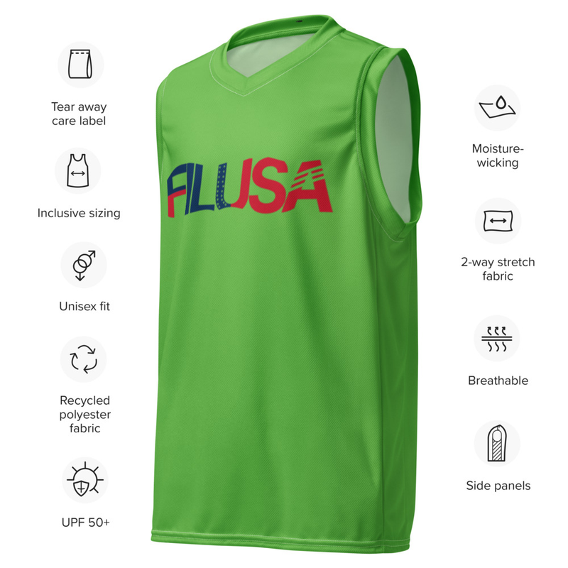  FILUSA Recycled Basketball Jersey