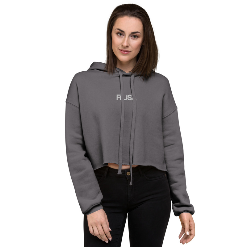 FILUSA Cropped Fleece Hoodie