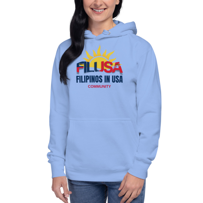 FILUSA Filipinos in USA Hoodie