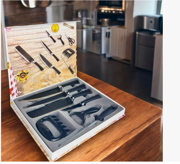 KIT DE FACAS QUE TODO CHURRASQUEIRO MERECE