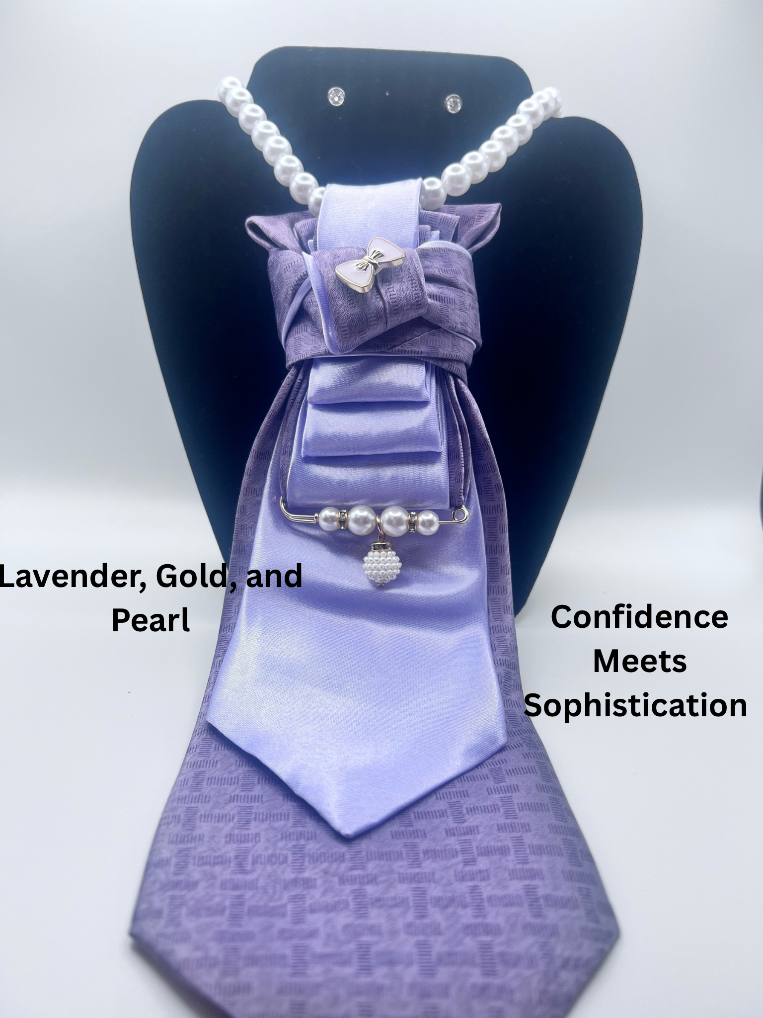 Lavender, Gold, and Pearl