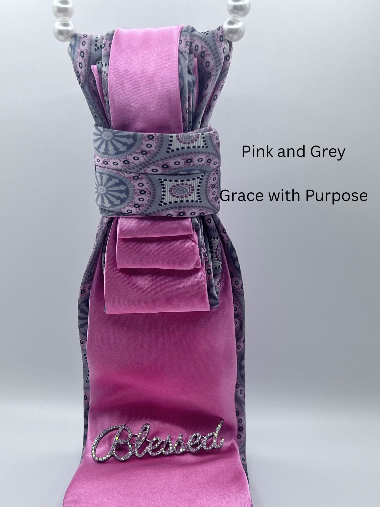 Pink and Grey Grace with Purpose